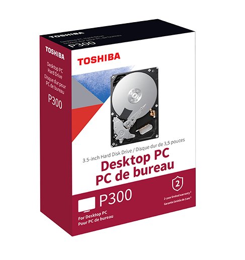 EAN 4260557511145 - Toshiba P300 disco duro interno 6 TB 5400 RPM 128 MB 3.5" Serial ATA III imagen 3