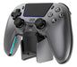 EAN 7333048072498 - Deltaco Gaming GAM-199-STEELGRAY mando y volante Gris, Metálico, Acero Bluetooth/USB Gamepad PlayStation  imagen 2