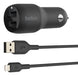 EAN 0745883790449 - Belkin Boost Charge Universal Negro Encendedor de cigarrillos Auto imagen 1