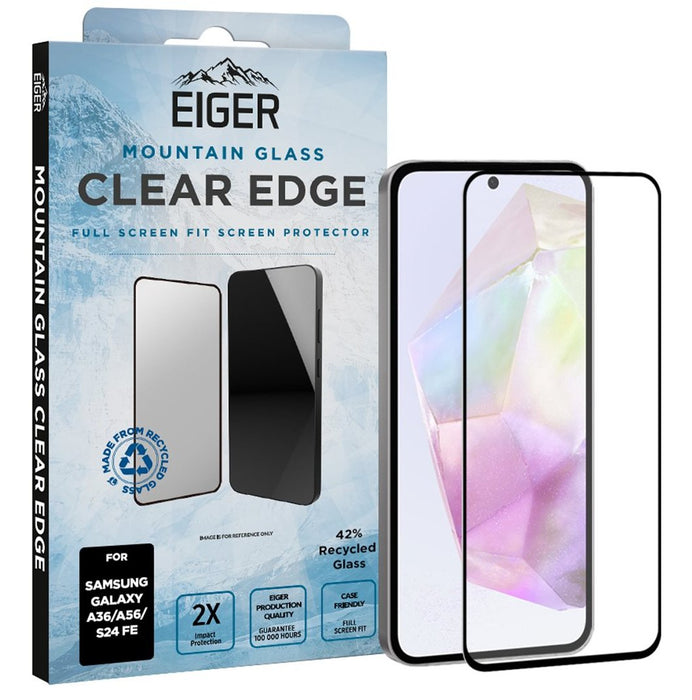 Eiger Sp Mountain Glass Clear Edge Galaxy A36/A56/S24 Fe