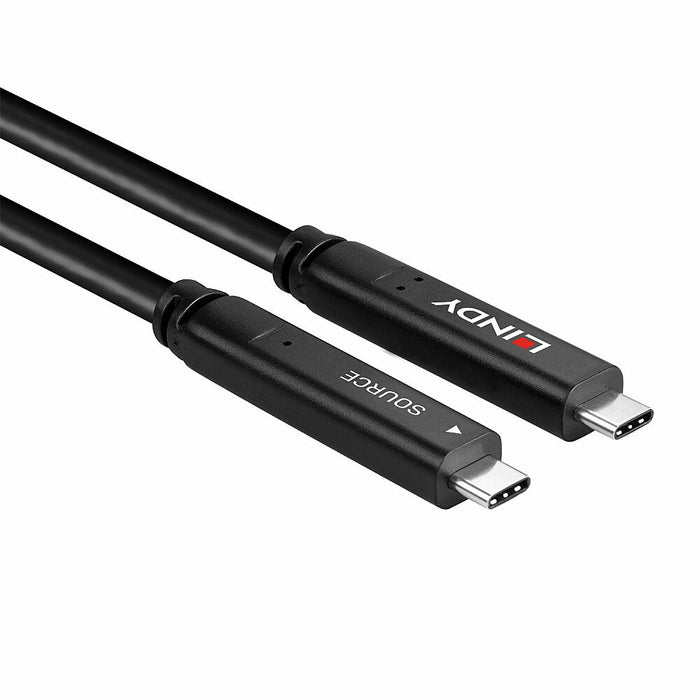 EAN 4002888433938 - Lindy 43393 cable USB USB 3.2 Gen 1 (3.1 Gen 1) 8 m USB C Negro imagen 3