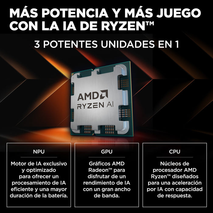 EAN 198415049919 - HP OMEN 17-db0009ns AMD Ryzen™ 7 8845HS Portátil 43,9 cm (17.3") Full HD 32 GB DDR5-SDRAM 1 TB SSD NVIDIA  imagen 7