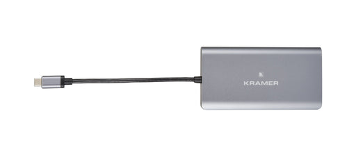 EAN 7291063092450 - Kramer Electronics KDock-3 Alámbrico USB 3.2 Gen 1 (3.1 Gen 1) Type-C Negro, Plata imagen 1