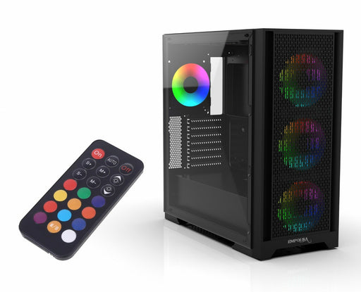 EAN 8681949014659 - Inca EMG-17XB carcasa de ordenador Midi Tower Negro imagen 1