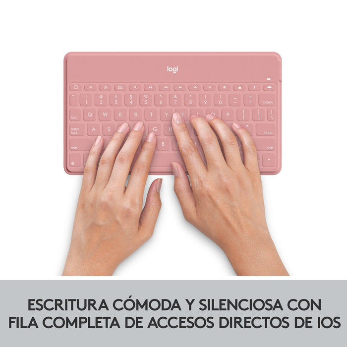 EAN 5099206094147 - Logitech 920-010043 teclado para móvil QWERTY Español Bluetooth Blanco imagen 12
