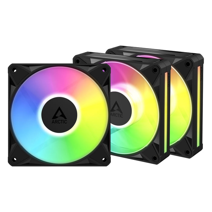 Ventilador Pc Arctic Bionix P14 A-Rgb (Negro Blanco, Pack De 3, 140 Mm) Acfan00341a