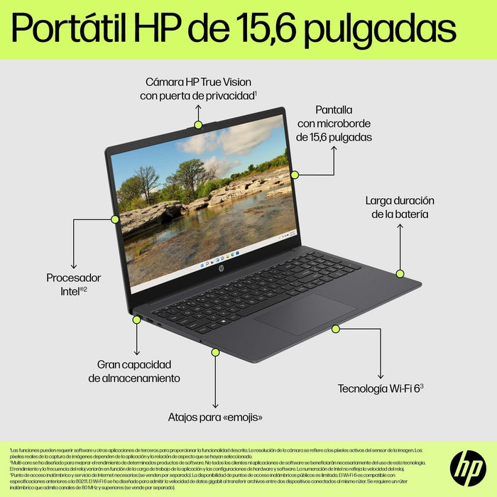 Portátil 15-Fd1013ns Ultra 7-155h 32gb Ddr5 2dm 5600 1tb Pcie Intel Arc        Graphics 15.6 Fhd Antiglare Ips 300 Nits Natural Silver Win 11