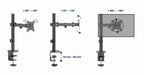 EAN 8716309127585 - Gembird MA-D1-03 soporte para monitor 81,3 cm (32") Escritorio Negro imagen 12
