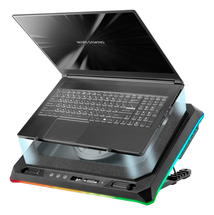 EAN 8435693110958 - Mars Gaming MNBC-ULTRA almohadilla fría 45,7 cm (18") 2400 RPM Negro imagen 7