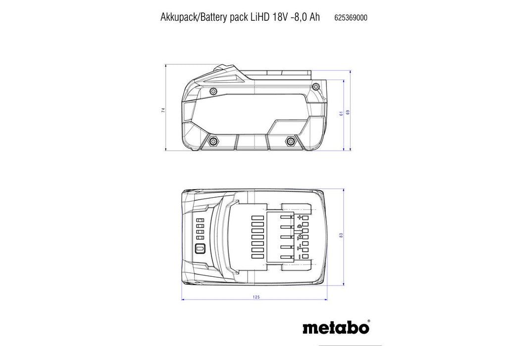 EAN 4061792191112 - Metabo 625549000 cargador de batería Universal Corriente alterna imagen 3