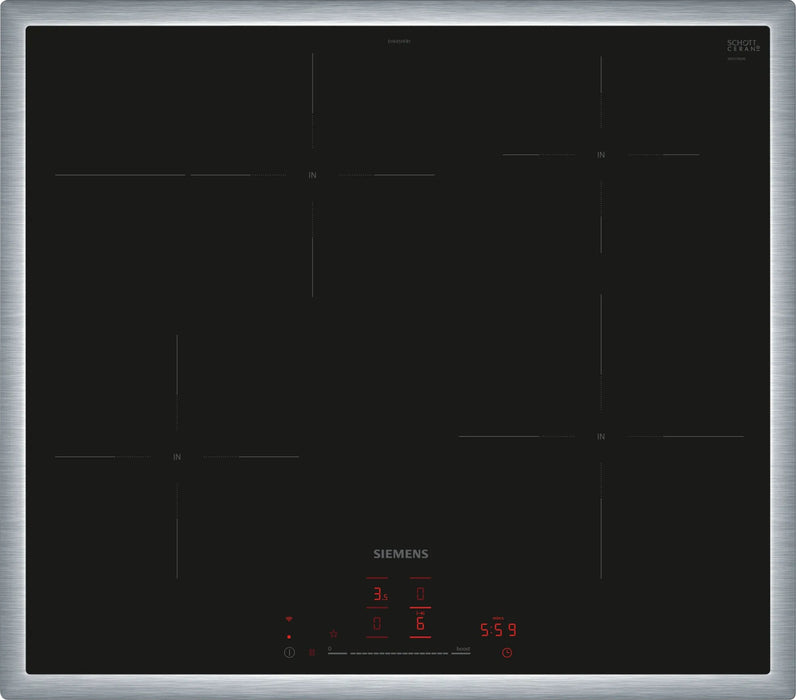 EAN 4242003935323 - Siemens iQ300 EH645HFB1E hobs Negro Integrado 60 cm Con placa de inducción 4 zona(s) imagen 1