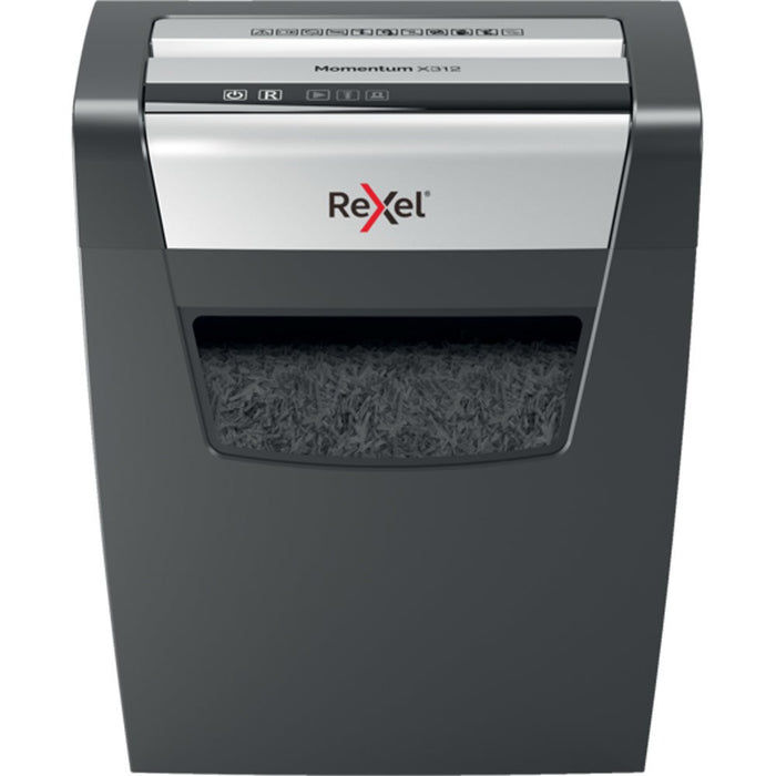 EAN 5028252523271 - Rexel Momentum X312 triturador de papel Corte en partículas 62 dB Negro, Gris imagen 1