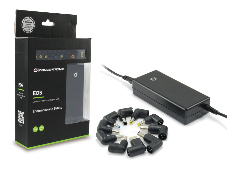 EAN 8714909014960 - Conceptronic CNB90 adaptador e inversor de corriente Interior Negro imagen 5