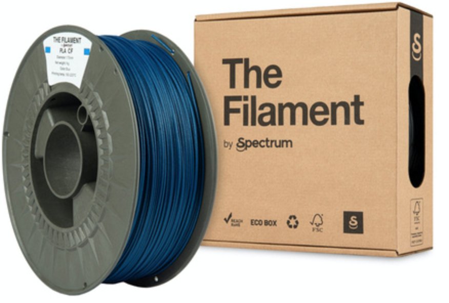 The Filament · Pla Cf · Blue · 1.75mm · 1kg