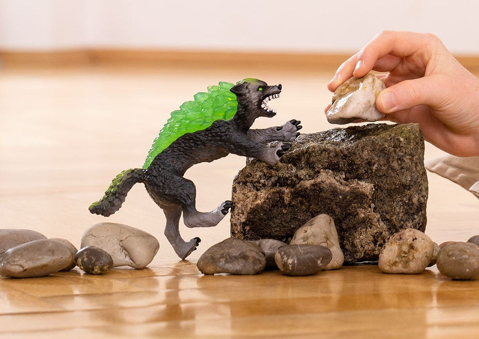Figura  Schleich Eldrador Creatures Granite Wolf 70153