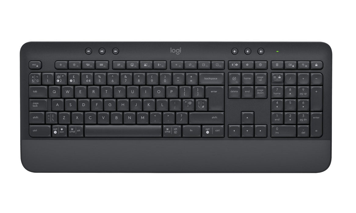 Logitech Signature K650 Teclado Bluetooth Qwerty Inglés Del Reino Unido Grafito