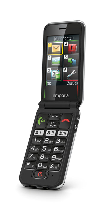 EAN 9005613168742 - Emporia emporiaJOY-LTE 7,11 cm (2.8") 115 g Negro Teléfono para personas mayores imagen 13