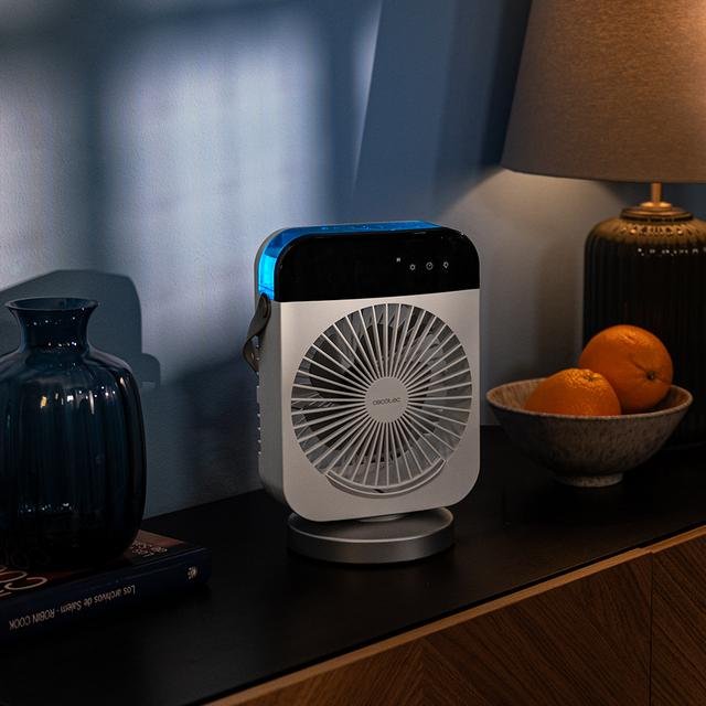 Climatizador Cecotec 8356 Sobremesa 300ml Tactil Digital Oscilacion Temporizador
