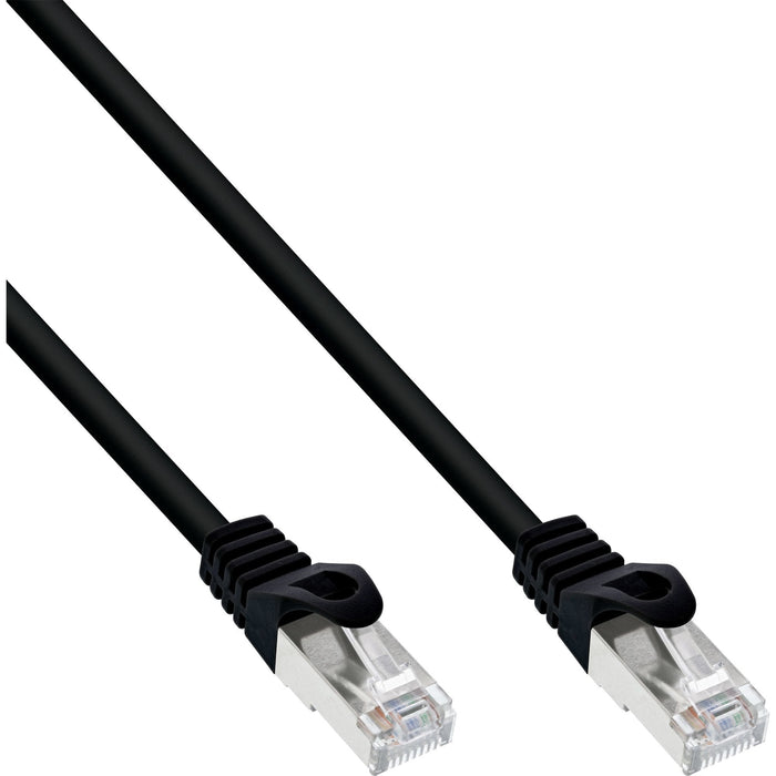 40pcs. Pack Bulk-Pack Inline® Patch Cable, Sf/Utp, Cat.5e, Black, 2m
