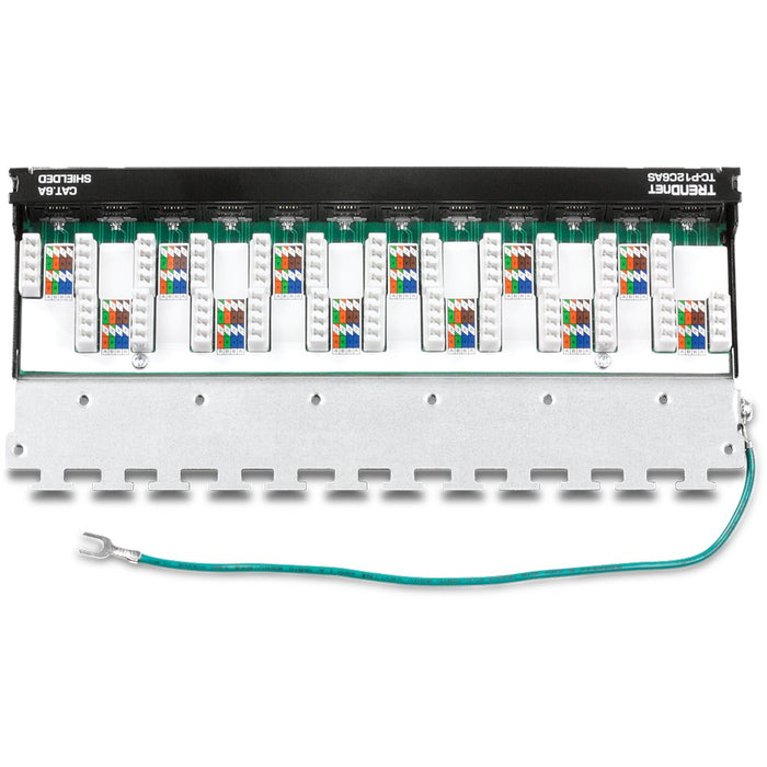 EAN 0710931401592 - Trendnet TC-P12C6AS panel de parcheo 0.5U imagen 5