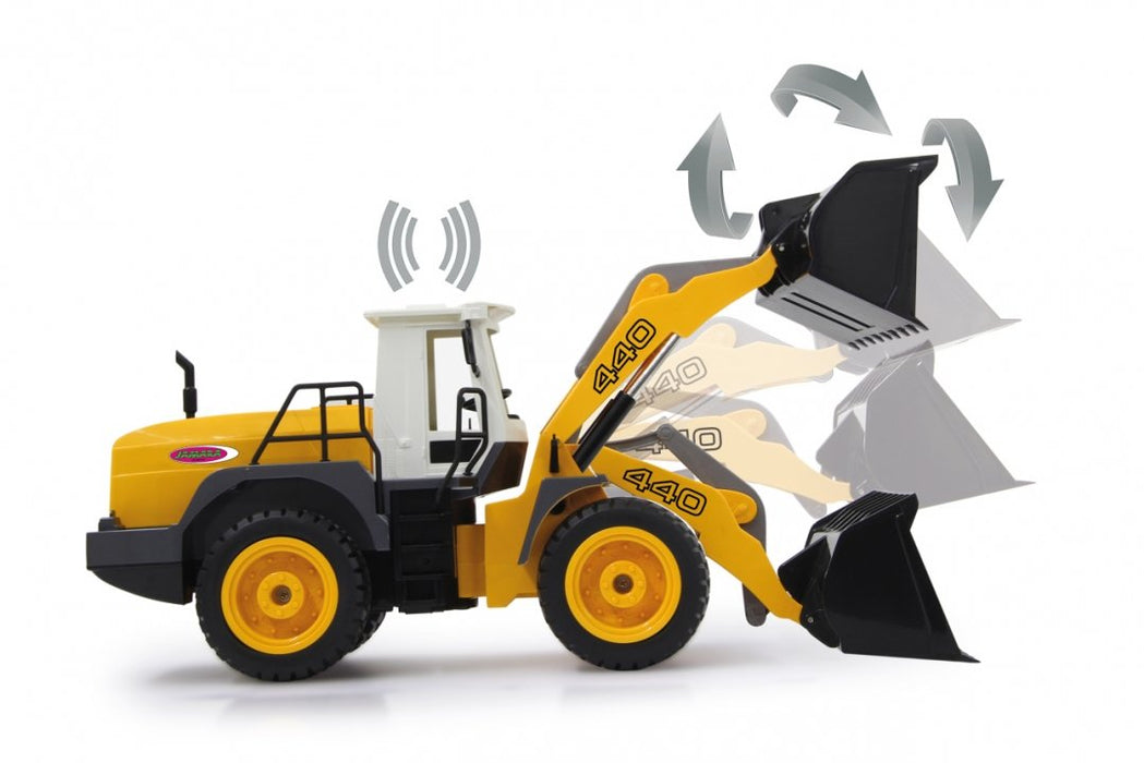 EAN 4042774419028 - Jamara Wheel loader 440 modelo controlado por radio 1:20 imagen 4