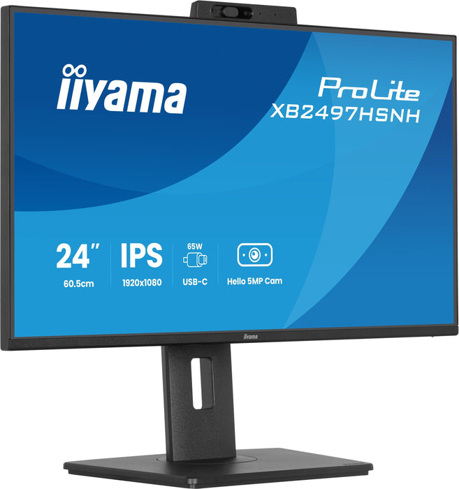Iiyama 60.5cm 24" Xb2497hsnh-B1 16:10 Hdmi+Dp+Usb-C