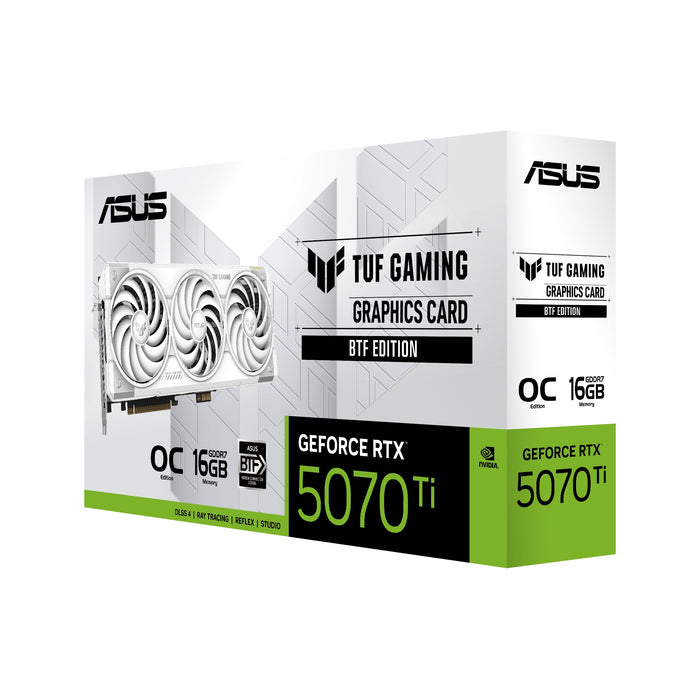 EAN 4711636126151 - ASUS TUF Gaming TUF-RTX5070TI-O16G-BTF-WHITE NVIDIA GeForce RTX 5070 Ti 16 GB GDDR7 imagen 12