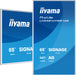 EAN 4948570125623 - iiyama LH6581UHSG-1AG pantalla de señalización Pantalla plana para señalización digital 163,8 cm (64.5")  imagen 1