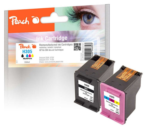 EAN 7640460546323 - Peach PI300-948 cartucho de tinta 2 pieza(s) Compatible Negro, Magenta, Amarillo, Cian imagen 1