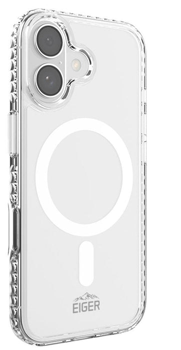Funda Transparente Ultra-Reforzada Magsafe Ice Grip *Drop-Test 3 Metros* Para Iphone 17 - Eiger®