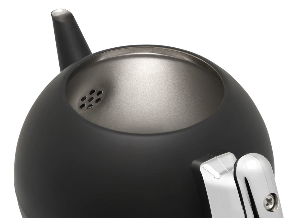 EAN 8720052002464 - Bredemeijer Bella Ronde Un sola tetera 1200 ml Negro, Cromo imagen 3