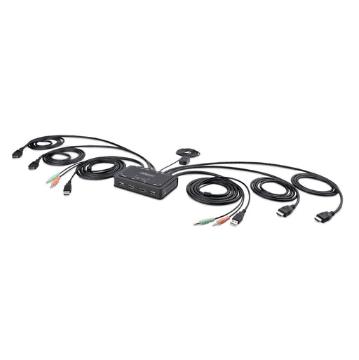 EAN 0065030899222 - StarTech.com C2-DH46-UA2-CBL-KVM interruptor KVM Negro imagen 1