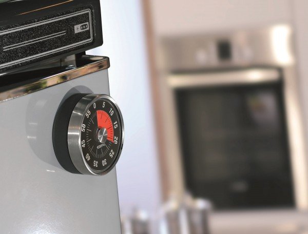 EAN 4006664123105 - GEFU OPTICO Temporizador mecánico para cocina Negro, Acero inoxidable imagen 2