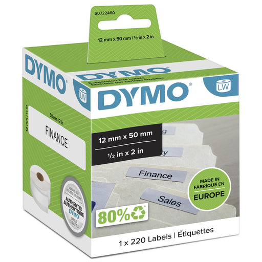 EAN 5411313990172 - DYMO LW - Multi-Purpose Labels - 12 x 50 mm - S0722460 Blanco Etiqueta para impresora autoadhesiva imagen 2
