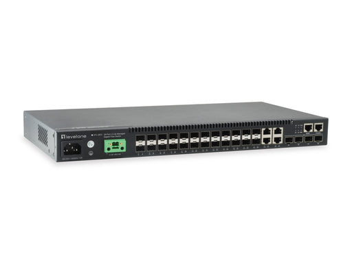 EAN 4015867203064 - LevelOne GTL-2872 switch Gestionado L3 Negro imagen 1