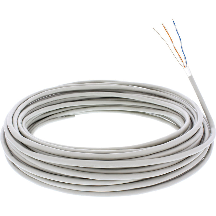 Cable De Telefóno Inline 4 Hilos Sólido 2x2x0.6mm Apantallado 100m