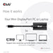 EAN 8719214471989 - CLUB3D CAC-1186 adaptador de cable de vídeo 0,15 m Mini DisplayPort HDMI tipo A (Estándar) Negro imagen 4