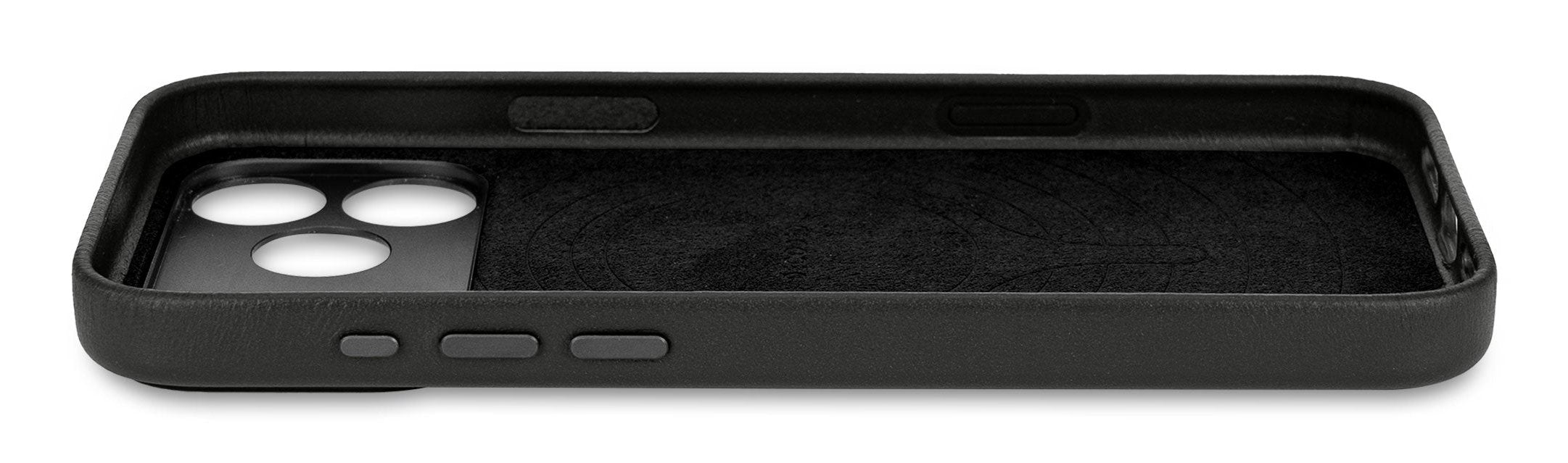 Decoded Leather Backcover Iphone 17 Pro Max Black