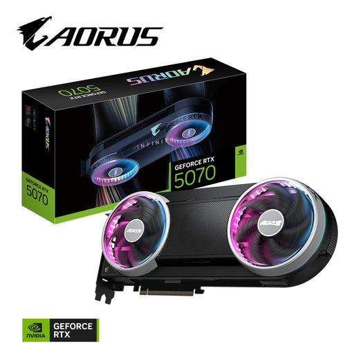 EAN 4719331357559 - GIGABYTE AORUS GeForce RTX 5070 INFINITY 12G NVIDIA 12 GB GDDR7 imagen 2
