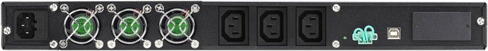 EAN 4260074977165 - PowerWalker VFI 1000R/1U sistema de alimentación ininterrumpida (UPS) Doble conversión (en línea) 1 kVA 8 imagen 2