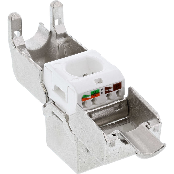 Módulo A Presión Inline Rj45 Keystone Jack Cat.6a