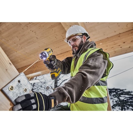 EAN 5035048808368 - DeWALT DCF860N-XJ destornillador eléctrico y llave de impacto 3800 RPM Negro, Amarillo imagen 10