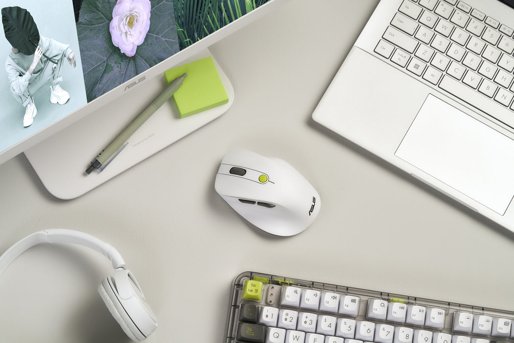 Raton Asus Md105  Wireless 2400dpi Volt Verde