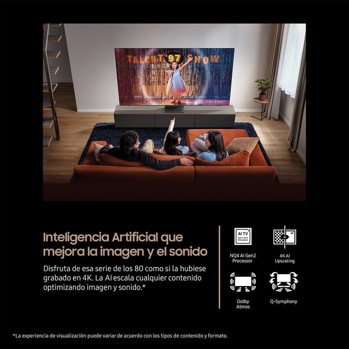 Samsung Tv 55" Neo Qled Qn1ef 4k Vision Ai Tv 2025