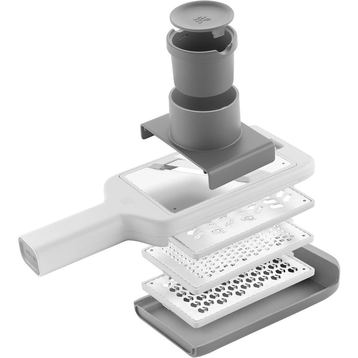 EAN 4009839641206 - ZWILLING 36610-004-0 cortador de verduras en espiral o rallador manual Rallador plano Gris imagen 2