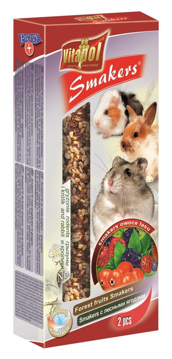 Vitapol Palitos De Frutas Del Bosque Para Roedores, 2 Uds. 90g