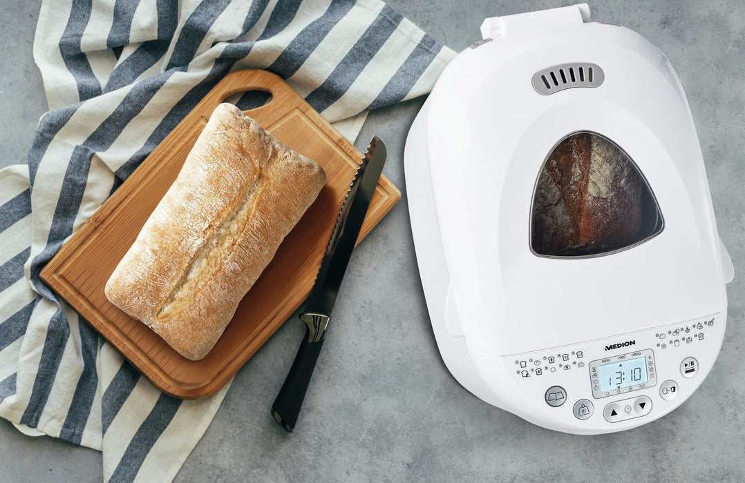 Medion Life Brojobackautomat Md 11011 (Blanco, 550 Watt, Para Brojoe Bis 1 Kg) 50076234