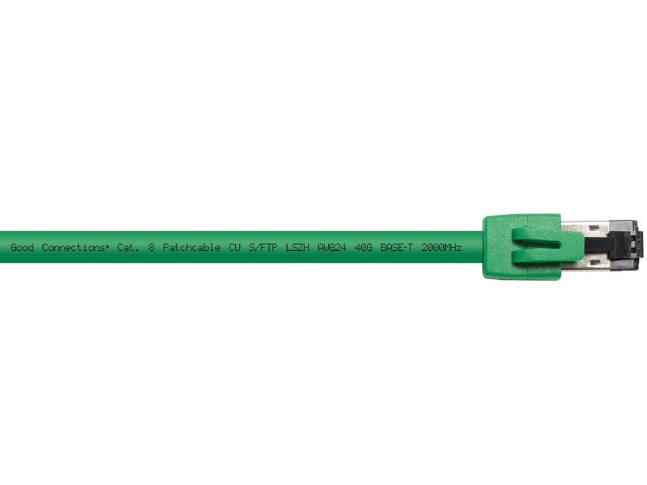 Rns® Cable De Red Cat. 8.1, S Ftp, Pimf, Halogenfrei (Lszh), 2000mhz, 40gbit S, Grün, 1,5m, Good Connections®