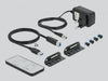 EAN 4043619114818 - DeLOCK 11481 interruptor KVM Negro imagen 3