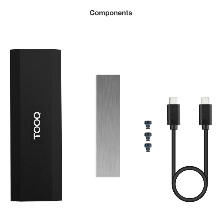 EAN 8433281017689 - TooQ TQE-2231B caja para disco duro externo Caja externa para unidad de estado sólido (SSD) Negro imagen 8
